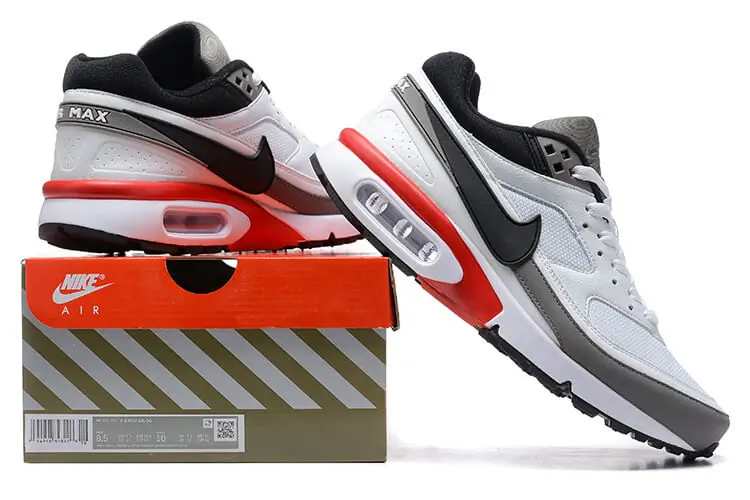 nike air max bw 2023 homme white black red3